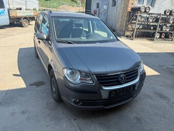 Náhardní díly - Volkswagen Touran 2.0 CNG 80kW r.v. 2007 - 2