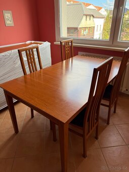 Dřevěný jídelní set - 2