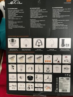 Kuchyňský robot ETA Gratussino III Smart 302390000 bílý/bílý - 2
