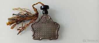 Stříbrná gravírovaná toaletní souprava z 1. republiky - 2