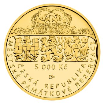 5000 Kč Štramberk Proof nebo BK - zlatá mince ČNB 2025 - 2