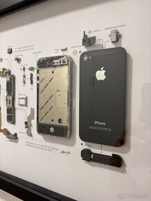 sběratelský Apple iPhone 4 zarámovaný - 2