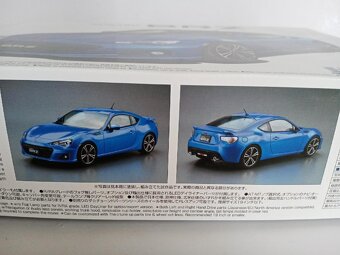 Subaru BRZ, 1:24, 1/24, Aoshima, plastikový model, kit, nový - 2