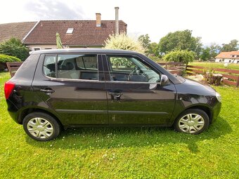 Černá Škoda FABIA II 1,4i 16V 63kW, r.v.2008 - 2