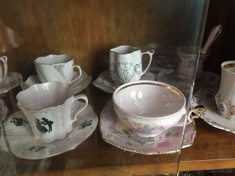 Sbírka šapo růžový porcelán - 2