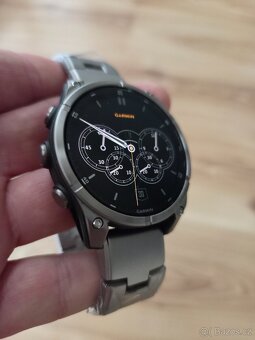 Titanové řemínky CUBE pro Garmin QuickFit 22 a 26 mm - 2