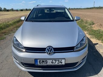 NEbouraný VW GOLF 7 combi 2.0TDI 110kW, 6r., NAVI, HIGHLINE - 2