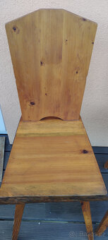 dvě židle z masivu - 2