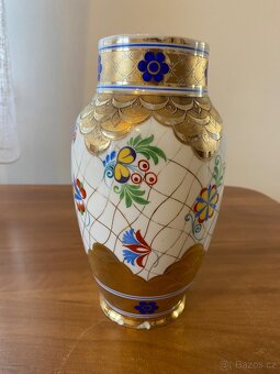 Starožitná váza - malírna Telč - 2
