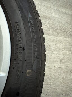 R16 ORIG.ZIMNÍ KOLA OCTAVIA 3/4 ZÁNOVNÍ PNEU DOT24 - 2