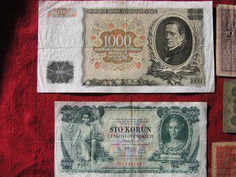 BANKOVKY PRVÁ ČSR neperforované - 2