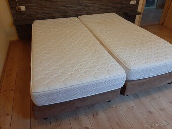 40ks postele z hotelu boxspring včetne matrace - 2
