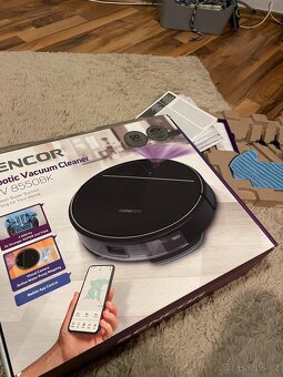 Zánovní robotický vysavač Sencor SRV 8550BK - 2