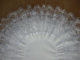 Klasická retro zavinovačka paličkovaná krajka - 2