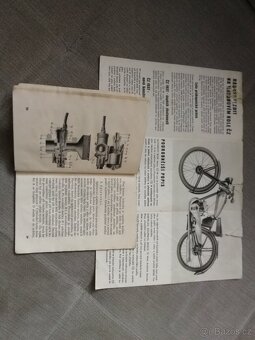 ČZ 98 příručka, prospekt - 2