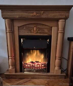 Elektrický krb - dekorace - 2