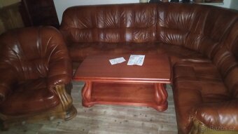 KOŽENÁ SEDAČKA - 2