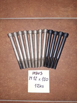 Spojovací materiál..šrouby, matice NOVÉ - 2