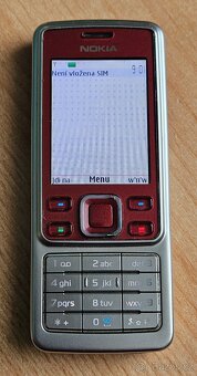 Nokia 6300 červená - 2