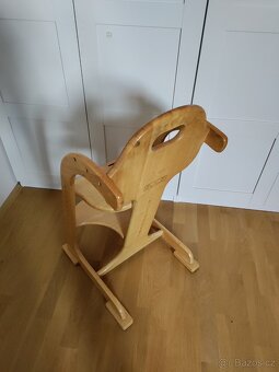 Dětská židlička - dřevěná - 2