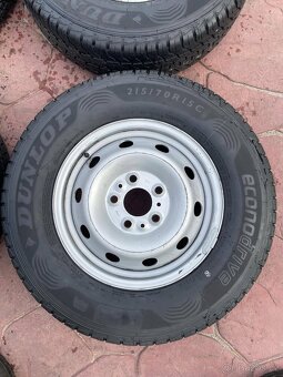 Letní pneu + disky Fiat Ducato, Peugeot Boxer 15 " - 2