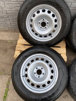 Prodám komplet sadu Alu kol na dodávku. - 2