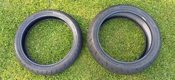 Moto pneu Bridgestone 120/70 ZR17, Dunlop 180/55 ZR17 - 2