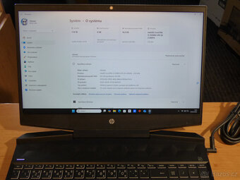 Herní notebook HP Pavilion Gaming 15-dk1007nc - 2