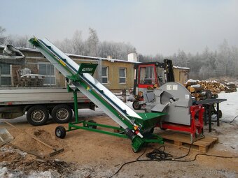 Kotoučová kolébková pila profi na palivové dřevo - 2