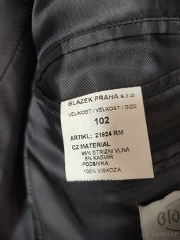 Prodám sako Blažek, vel. 102 - 2