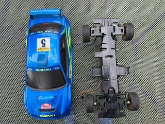 Vintage rarirní Tamiya TL-01 Subaru Impreza 2001 RC 1:10 - 2