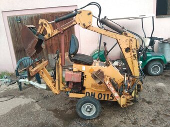 Minibagr Dh-0115 plně - 2