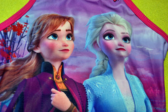 dívčí nové plavky Frozen v.128, s Minnie v.134 - 2
