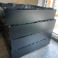 Postel Ikea Malm - černá - 2