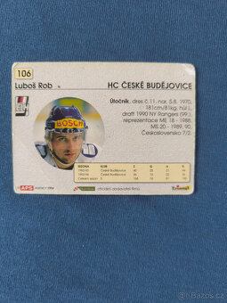 Hokejová Karta - Luboš Rob APS 94/95 - 2