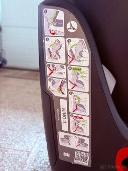 BRITAX Römer King II , Burgundy Red - 2