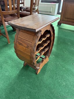 RUSTIKÁLNÍ STOJAN NA VÍNO - 2