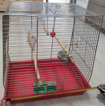 Ptačí klec např. pro papouška nebo andulku - 2