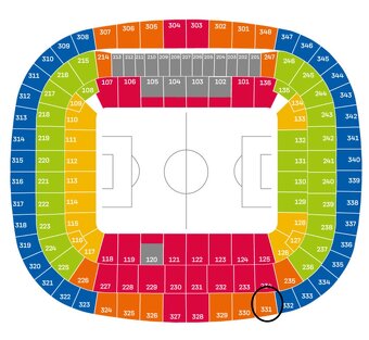 Predám 2 lístky na Bayern Mníchov – St. Pauli (Bundesliga) - 2