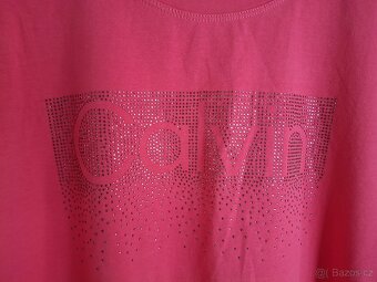 Nové dámské triko Calvin klein s kamínkama vel. XXL - 2