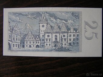 ČESKOSLOVENSKÉ BANKOVKY: 25-KORUN-1961 - 2