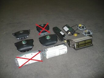 Airbag volantu, palubní desky, sedačky ŠKODA, VW - 2