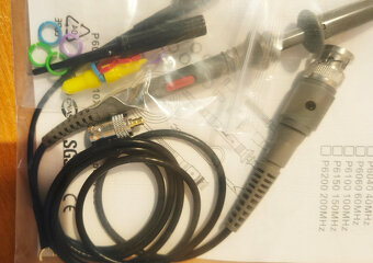 Sonda na osciloskop 100MHz x1 x10 s příslušenstvím FNIRSI - 2