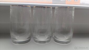 Retro zdobené sklenice - 2