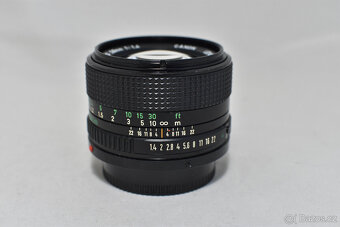 CANON LENS FD 50/1,4 N ( SUPER STAV ). - 2