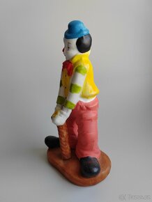 Vintage keramická figurka šaška - 2
