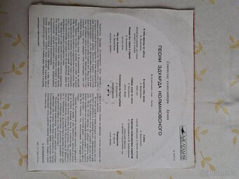 LP deska Písně Eduarda Kolmanovského - 2