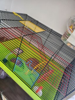 Kompletní výbava pro křečka,tpo stav. - 2