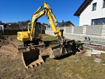 Pásový bagr komatsu pc110 - 2