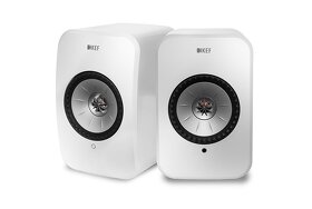 Aktivní anglické regálové reprosoustavy + streamer KEF LSX I - 2